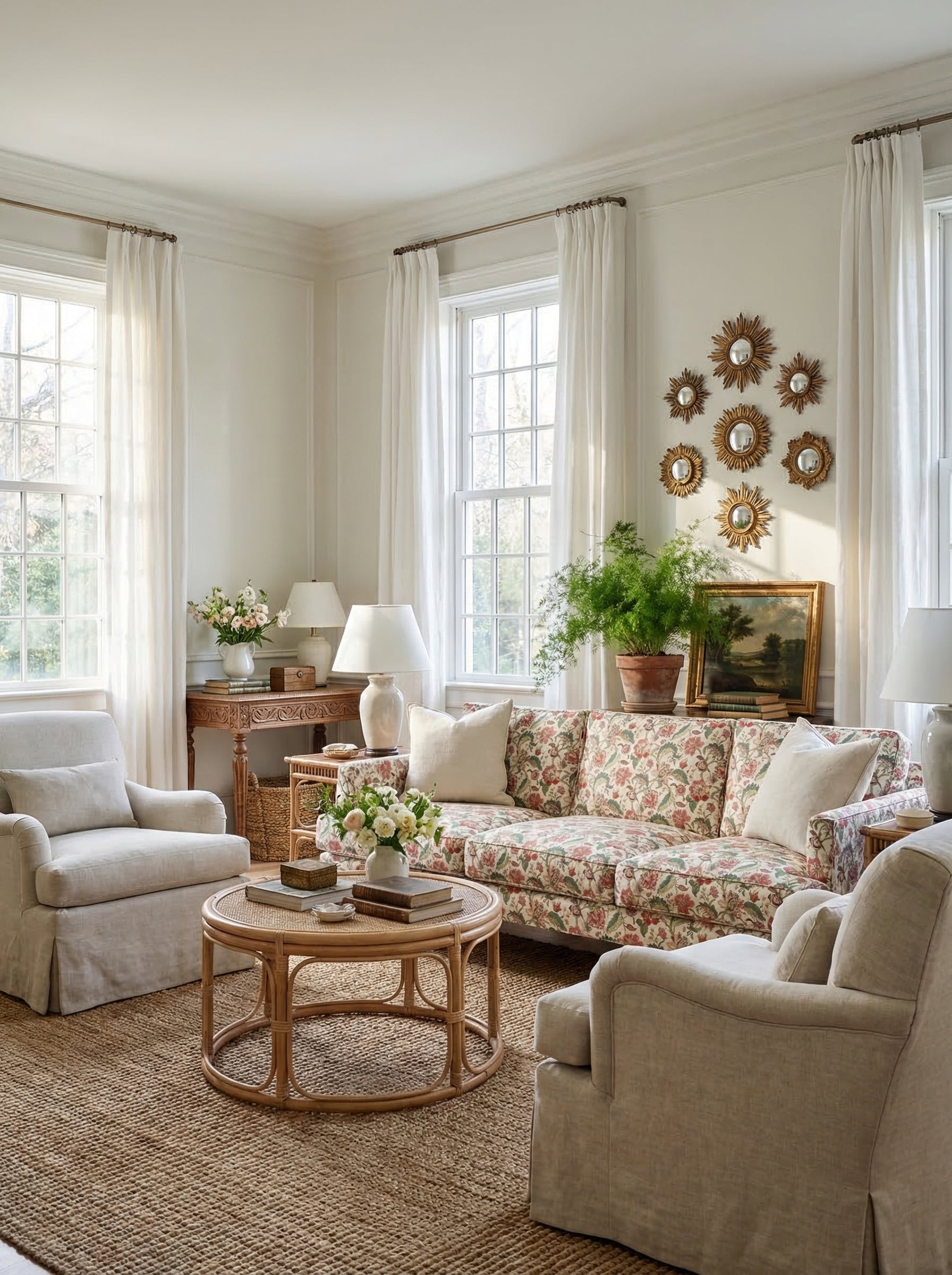 How to Style a Floral Sofa: 7 Designer-Approved Approaches