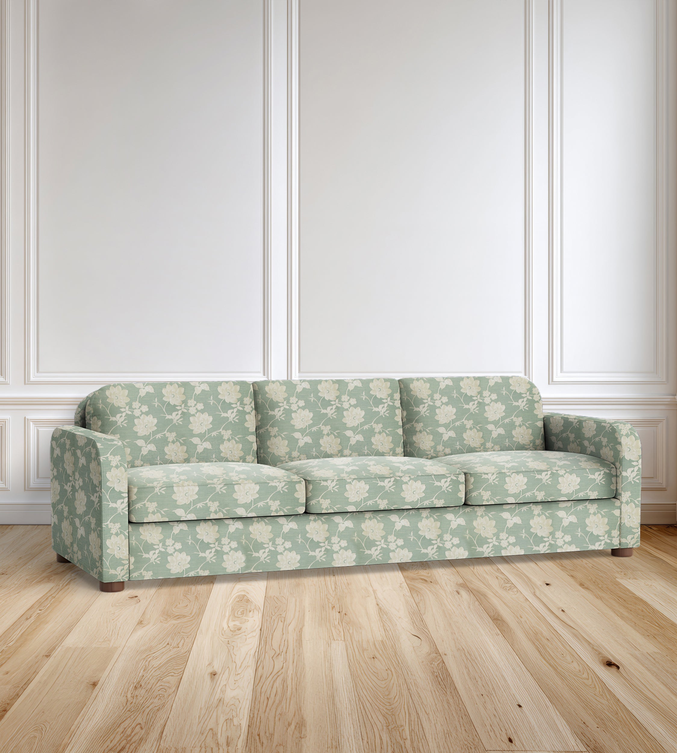 90” Florence Arched Floral Sofa