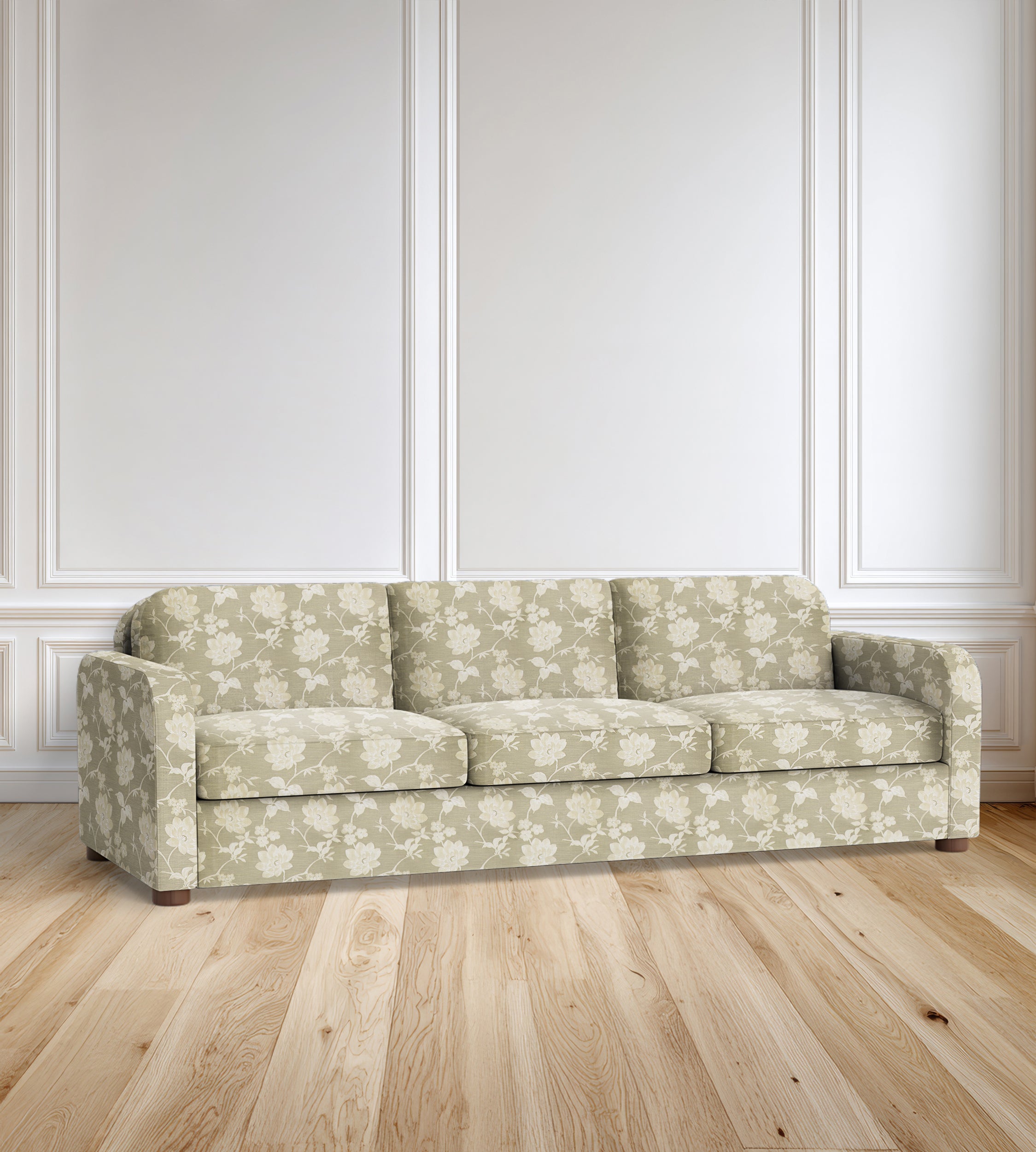 90” Florence Arched Floral Sofa