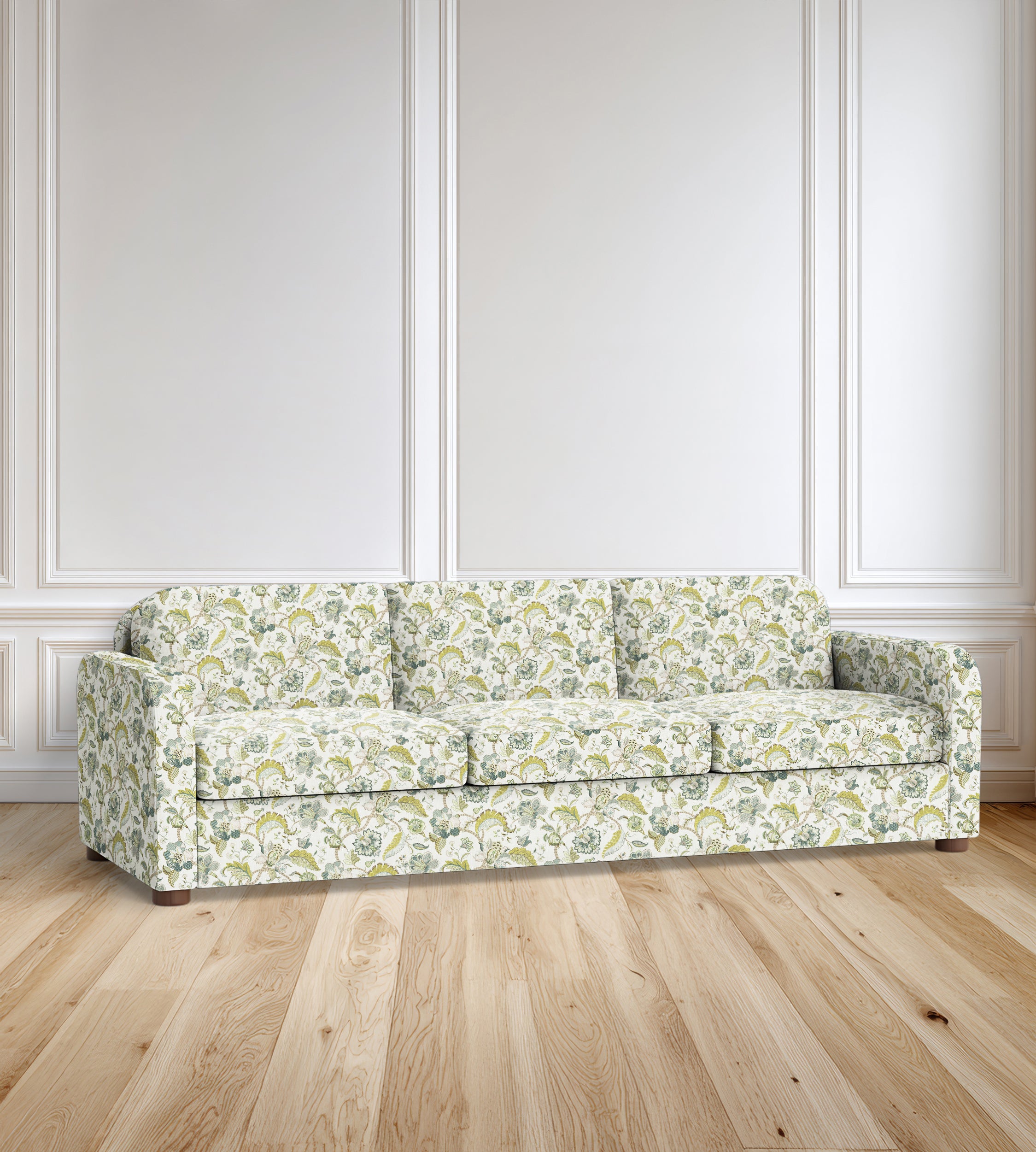 90” Florence Arched Floral Sofa