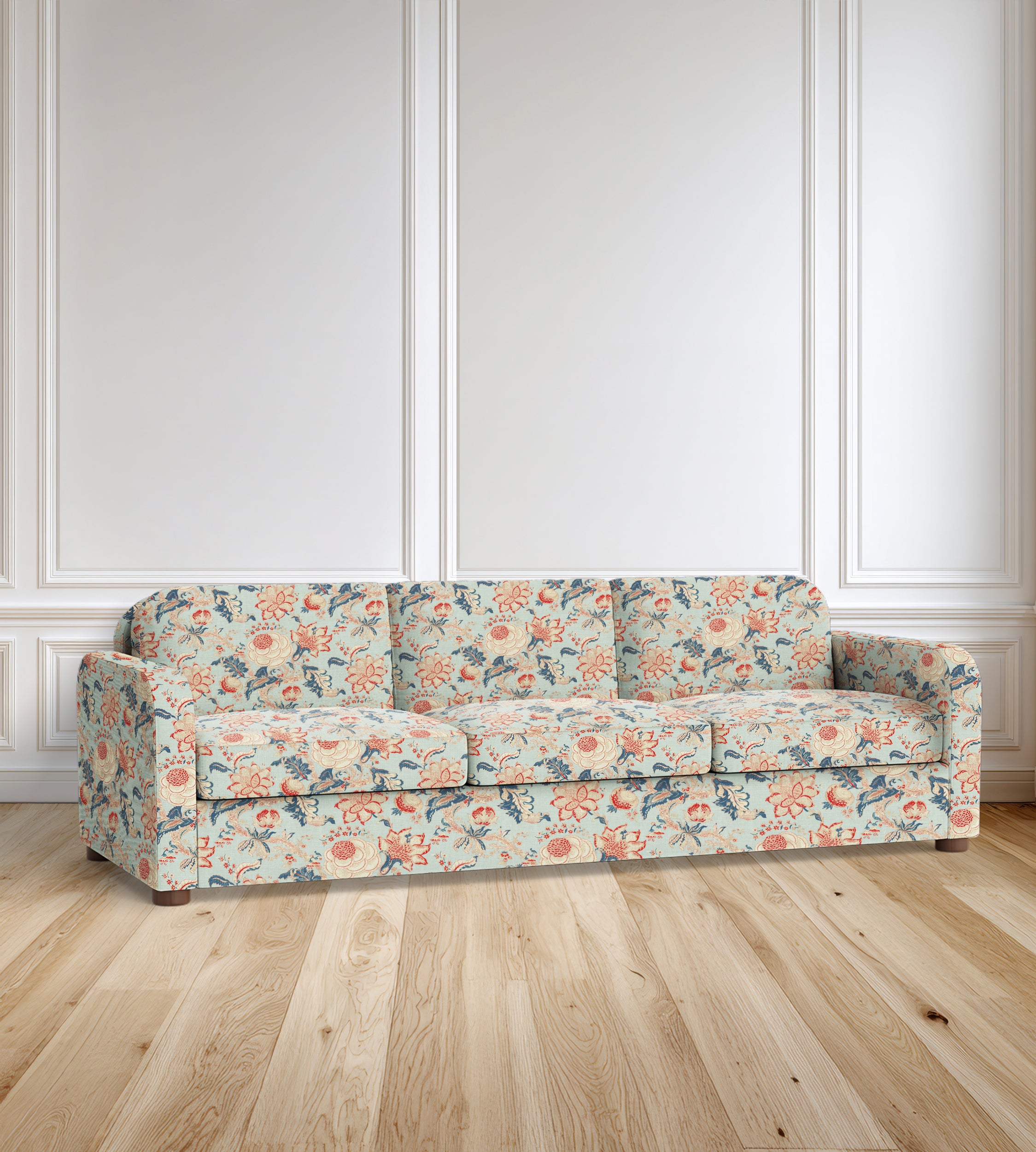 90” Florence Arched Floral Sofa