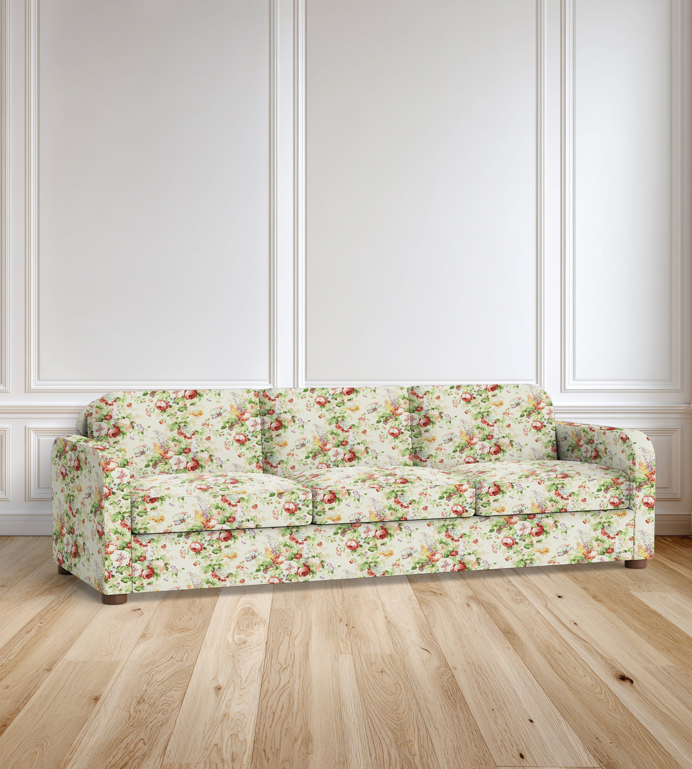 90” Florence Arched Floral Sofa