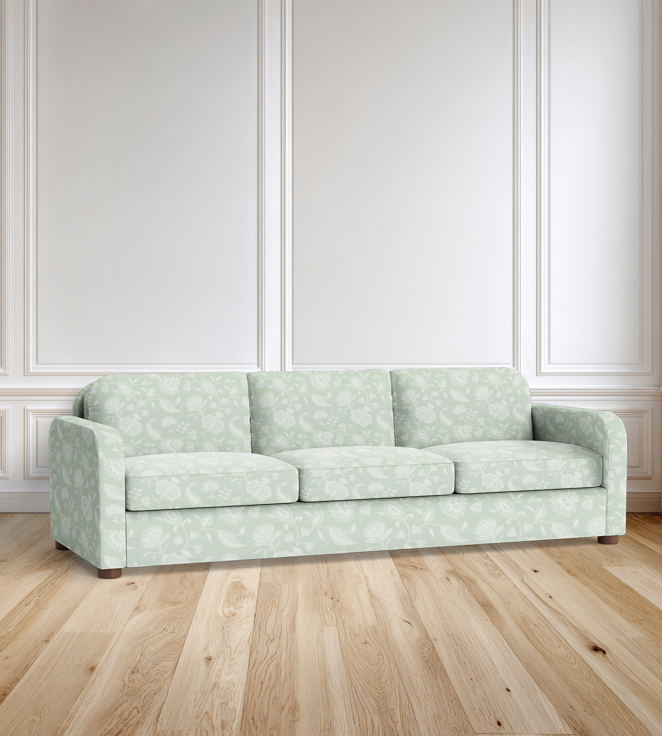 90” Florence Arched Floral Sofa