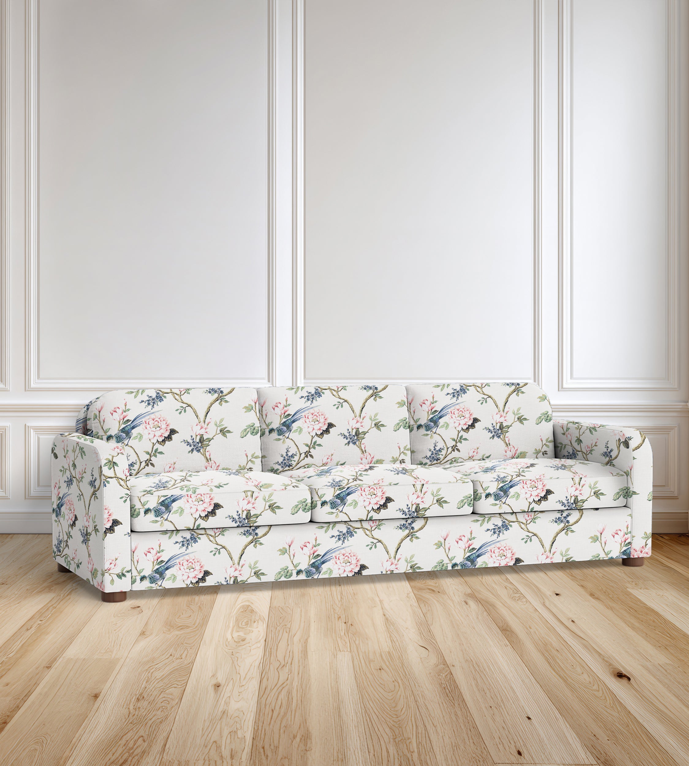 90” Florence Arched Floral Sofa
