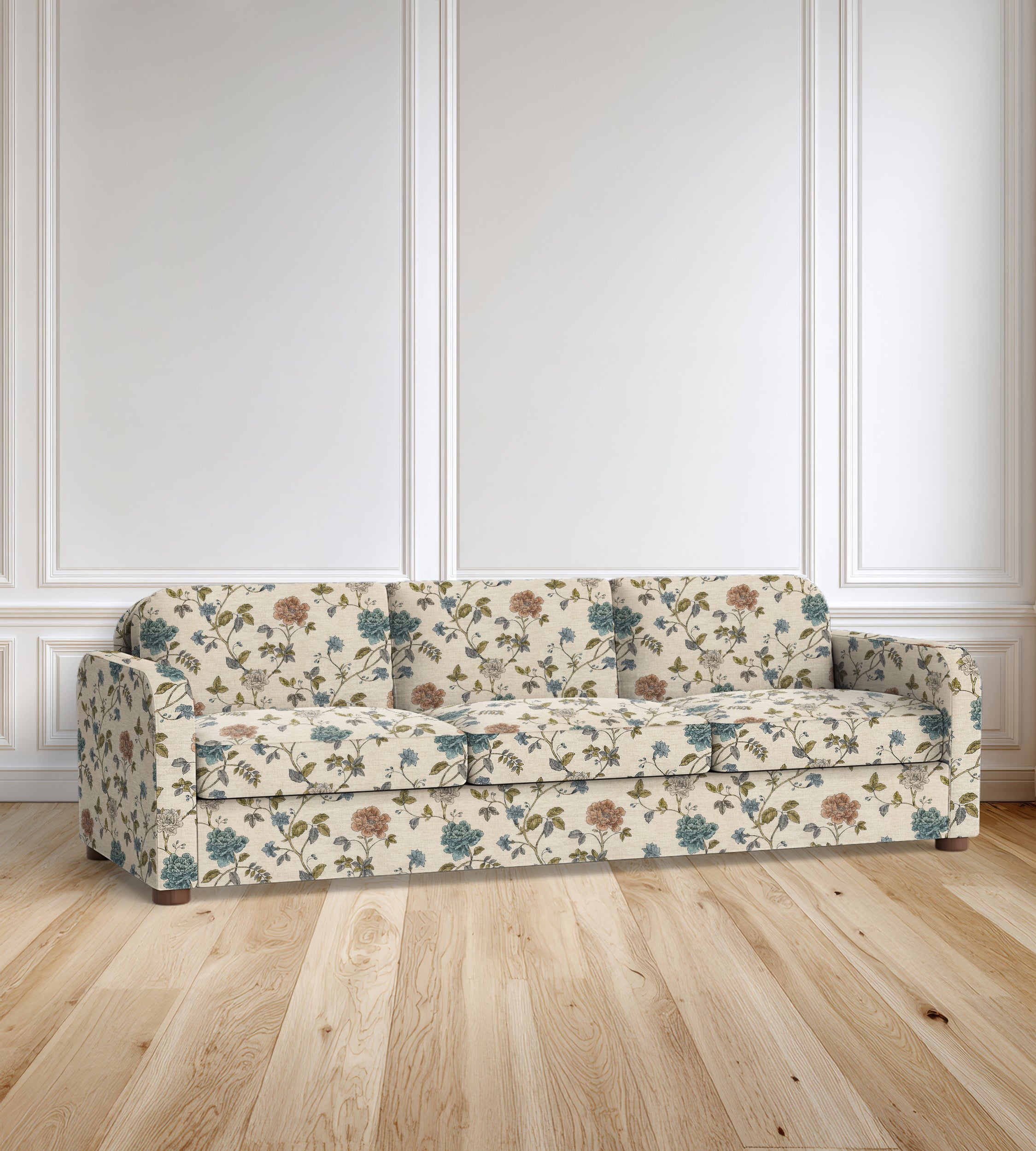 90” Florence Arched Floral Sofa