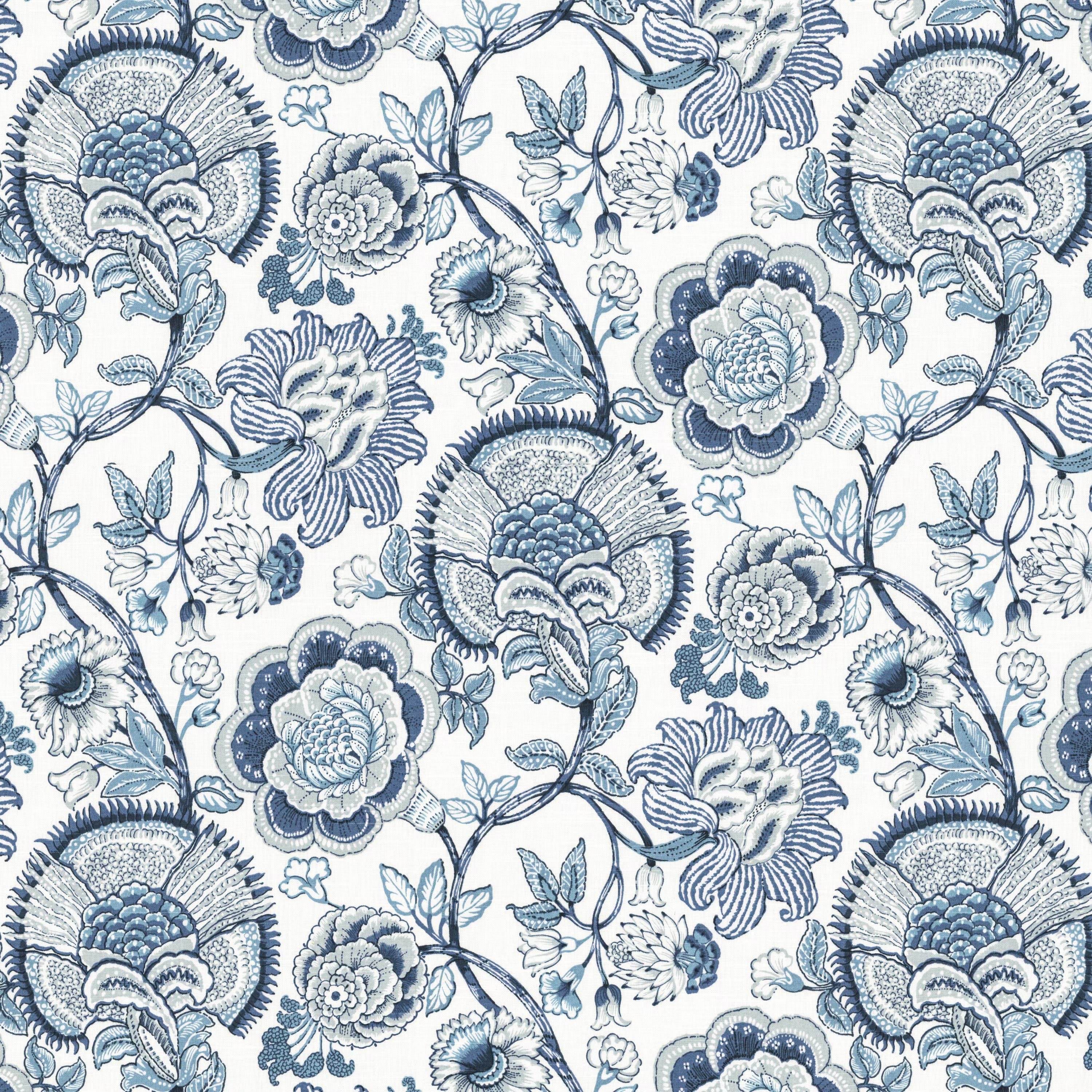 Calcutta Chintz Floral Print Fabric