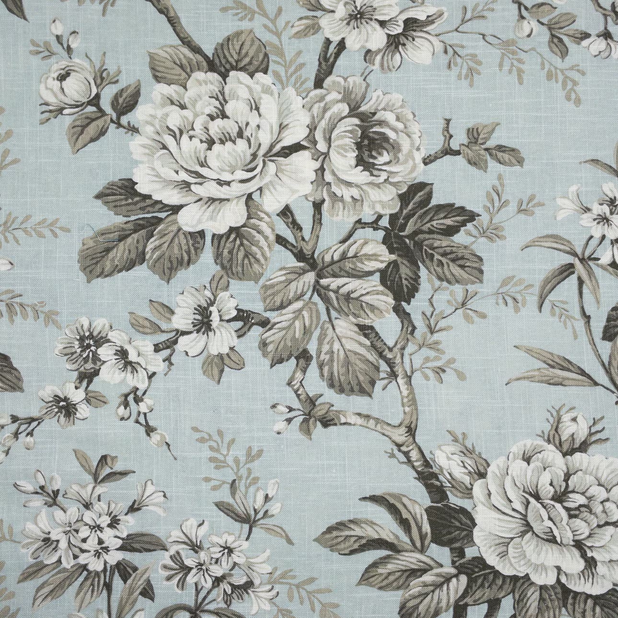 Rosemoor Chintz Floral Print Fabric
