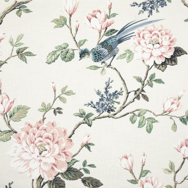 Shalimar Bird & Flower Print Fabric