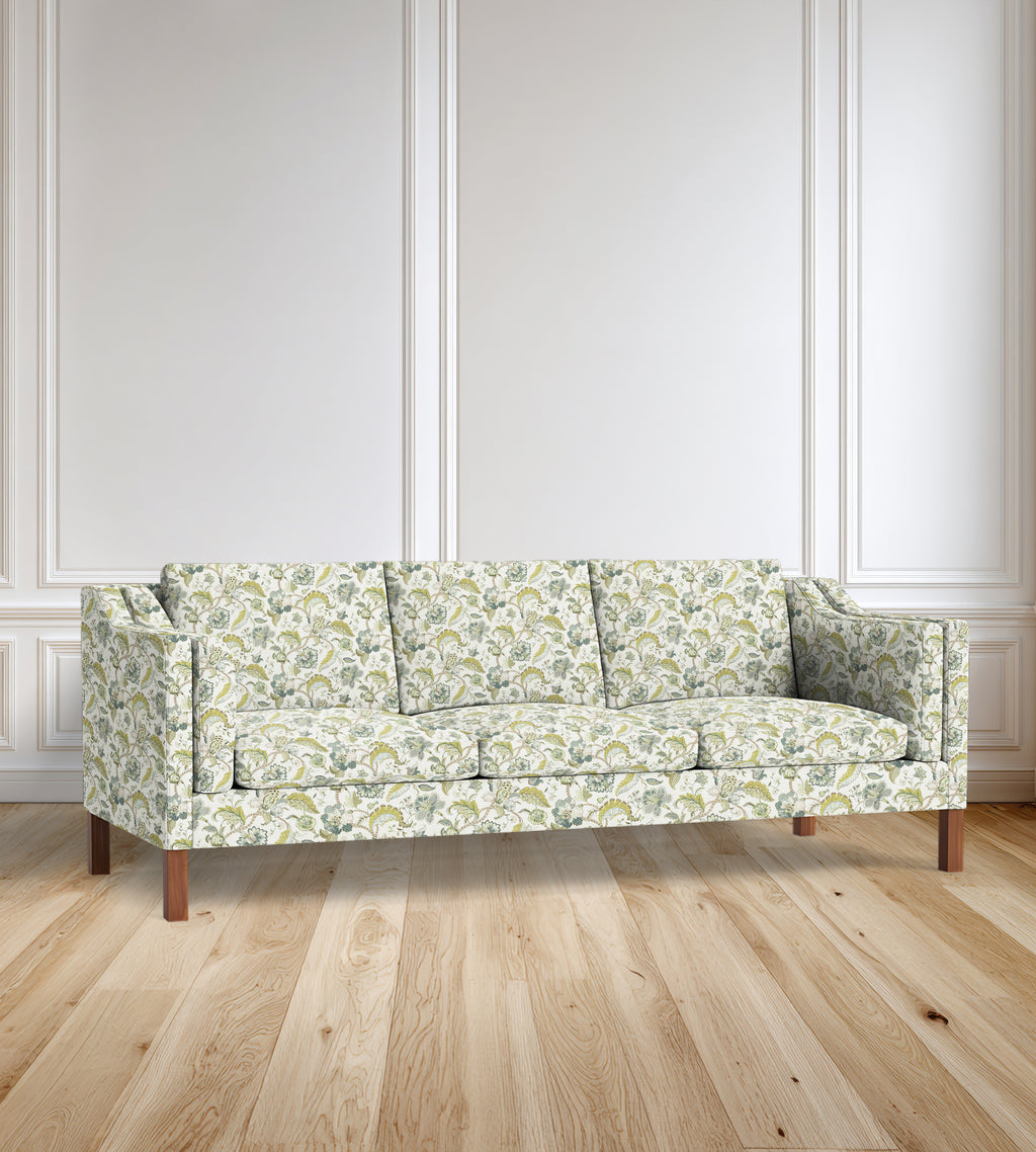 Giverny Slope-Arm Floral Sofa