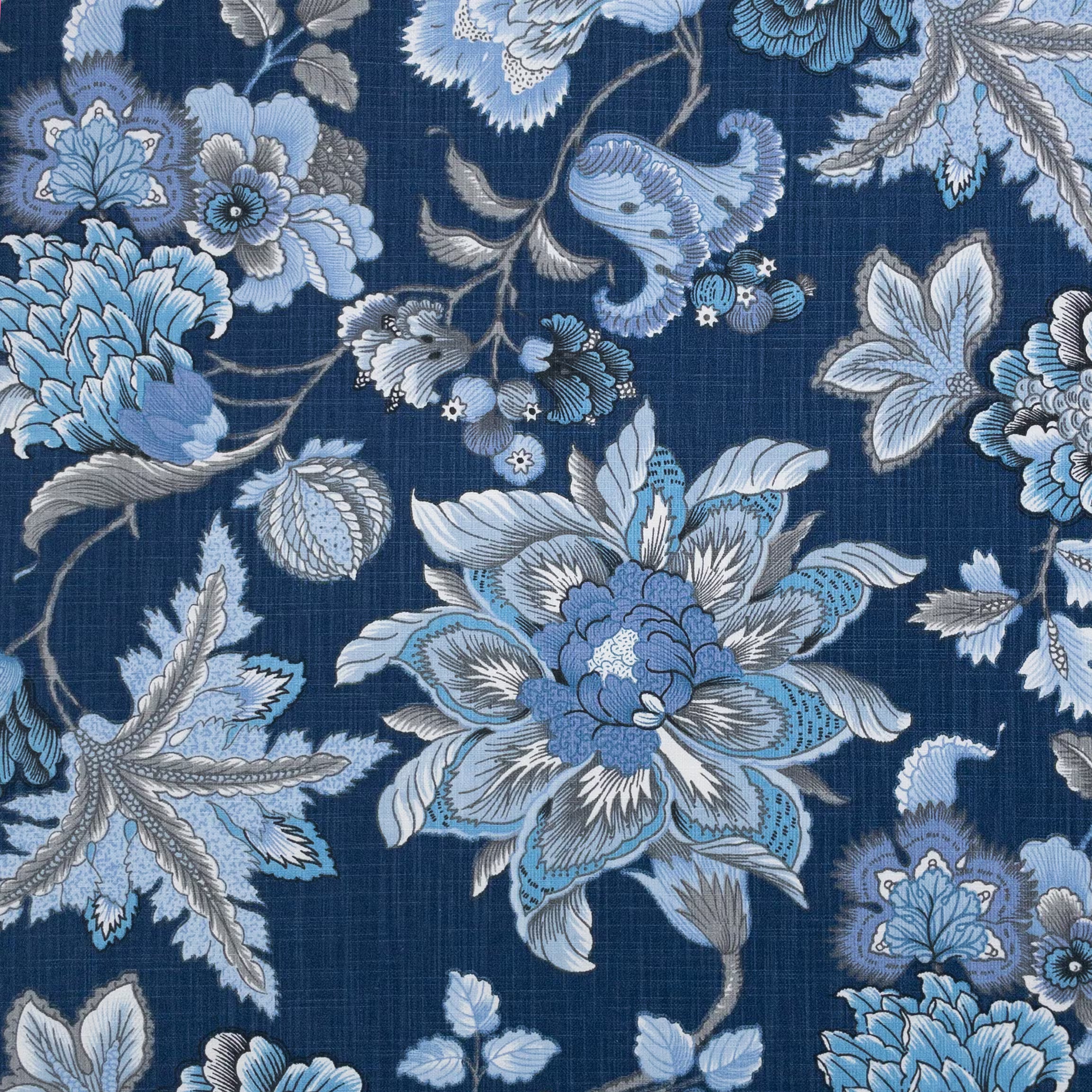 Alhambra Chintz Floral Print Fabric